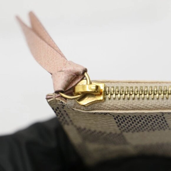 Louis Vuitton Pochette Felicie Zip Pouch Damier Azur Rose - Picture 12 of 16